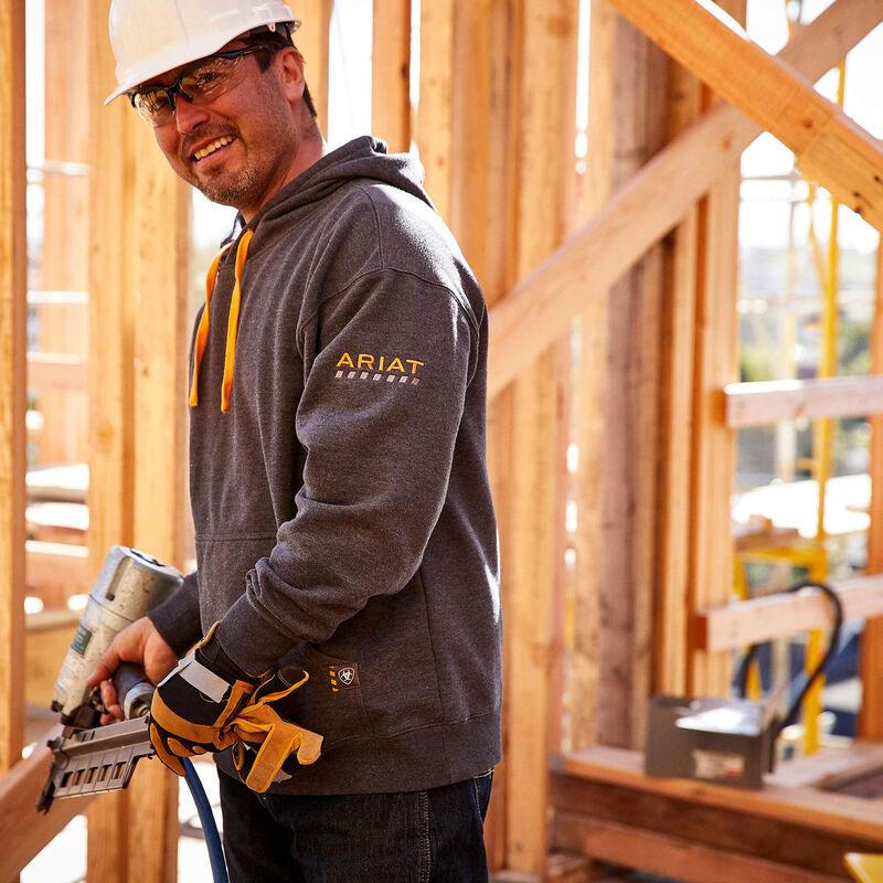 Rebar Workman Hoodie - Charoal - Purpose-Built / Home of the Trades