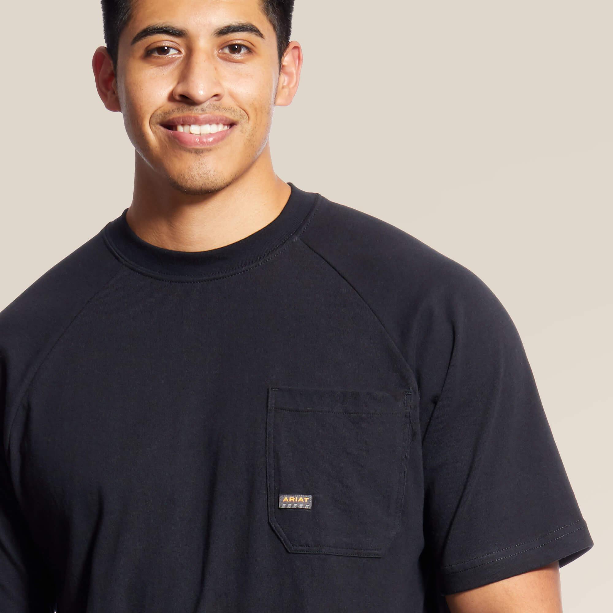 Rebar Cotton Strong T-Shirt - Black - Purpose-Built / Home of the Trades