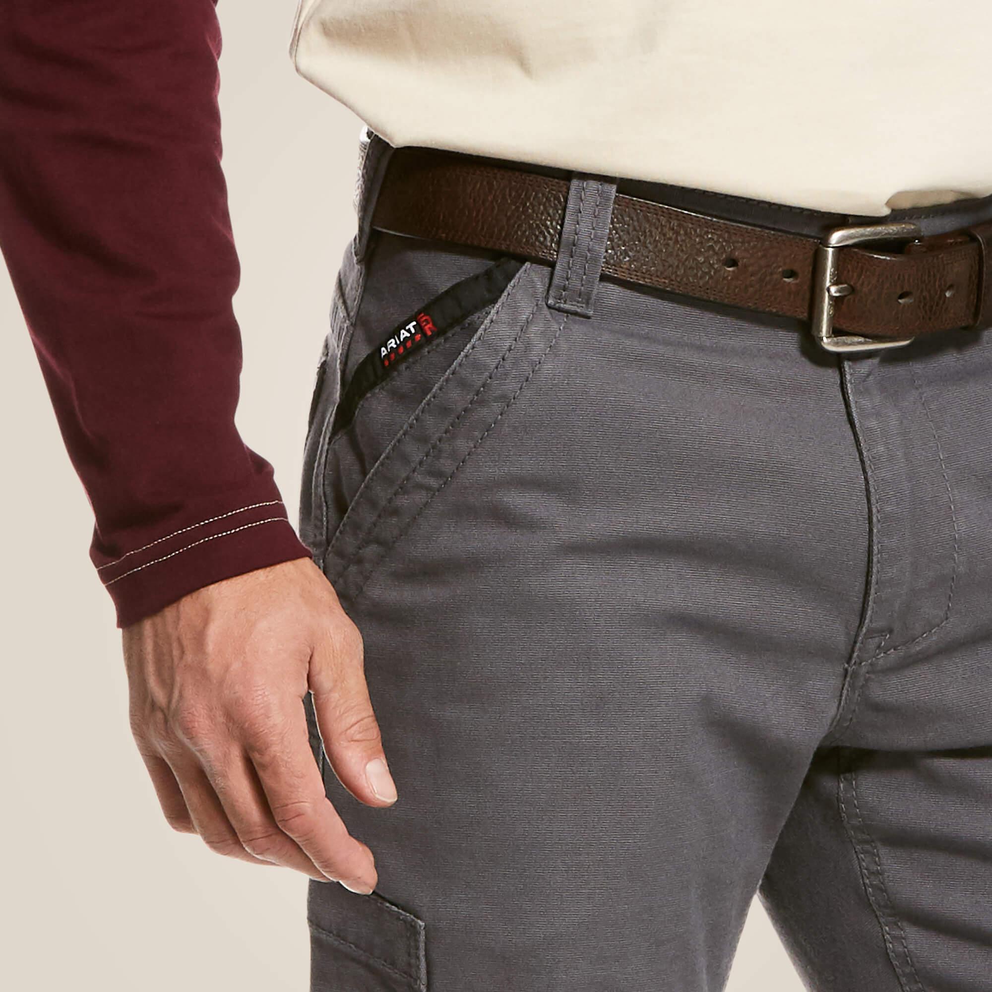 FR M5 Stretch DuraLight Canvas Stackable Straight Leg Pant - Iron Gray - Purpose-Built / Home of the Trades