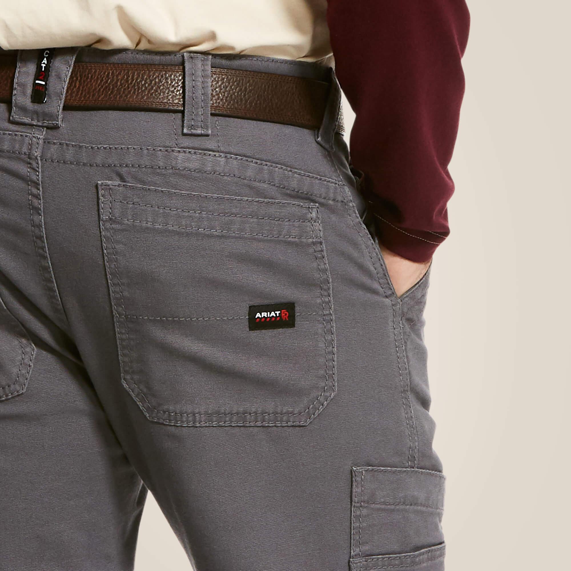 FR M5 Stretch DuraLight Canvas Stackable Straight Leg Pant - Iron Gray - Purpose-Built / Home of the Trades