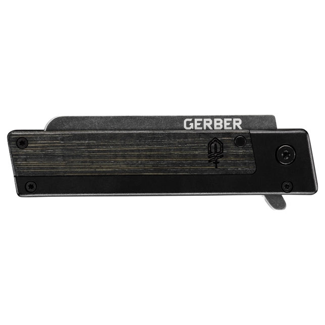 Quadrant Everyday Carry Knife - Black Bamboo - Gift with Purchase (Brunt)