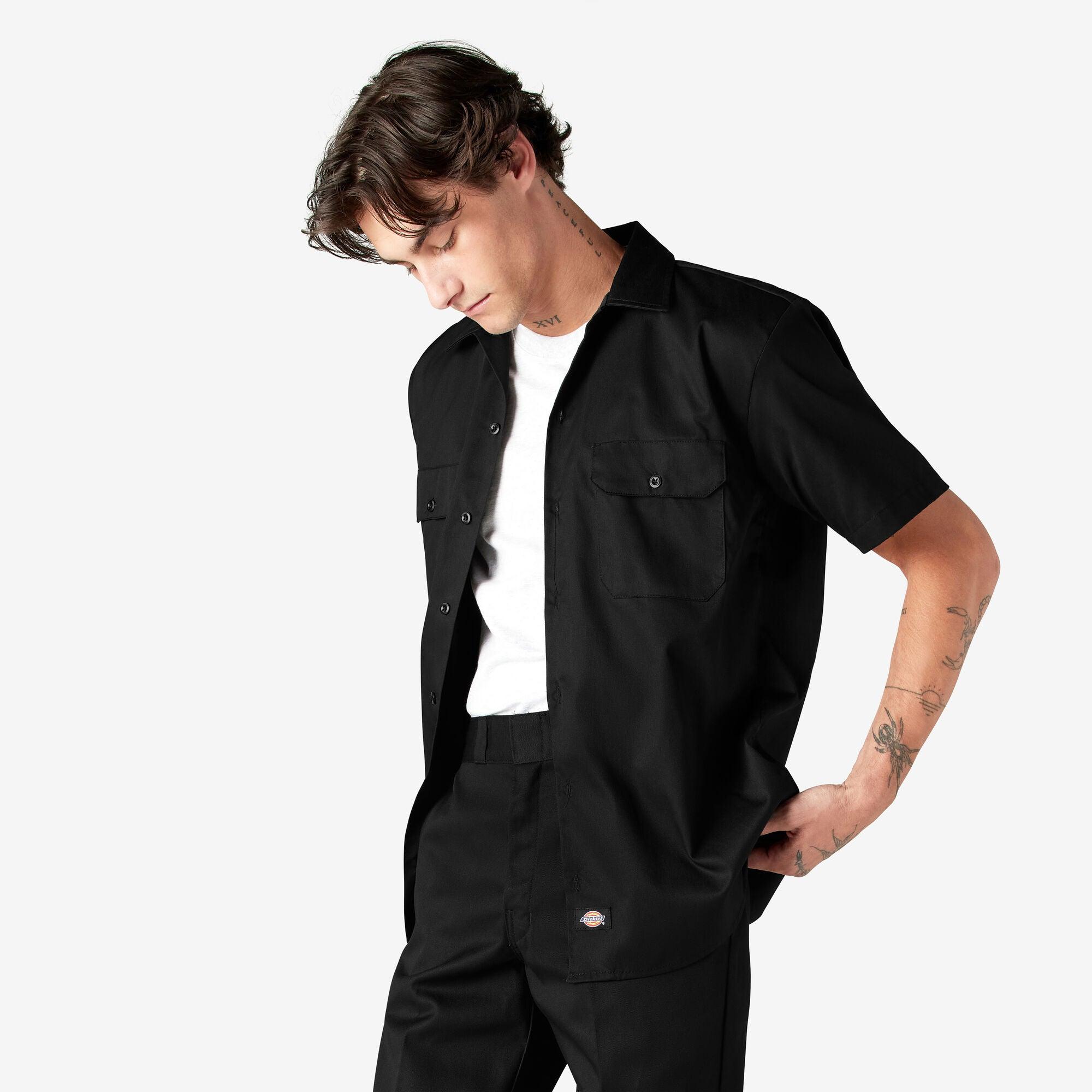Short Sleeve Work Shirt, Black - Purpose-Built / Home of the Trades