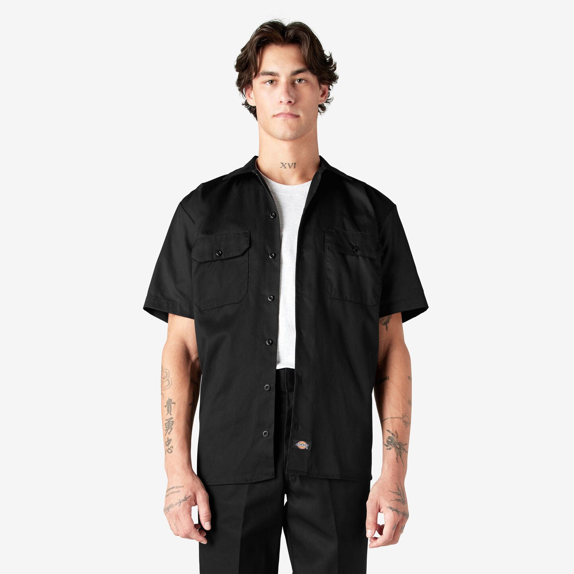Short Sleeve Work Shirt, Black - Purpose-Built / Home of the Trades