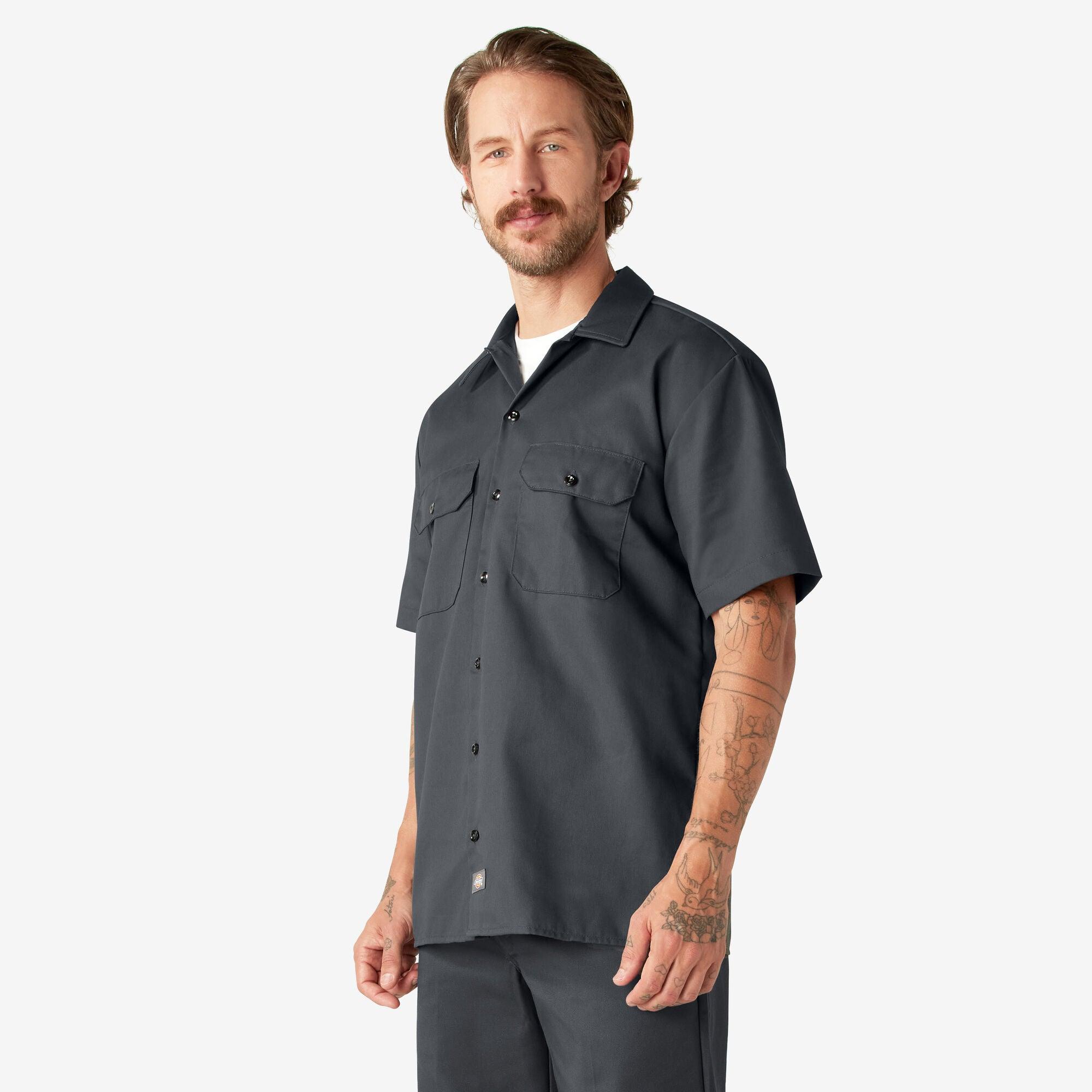 Short Sleeve Work Shirt, Charcoal Gray - Purpose-Built / Home of the Trades