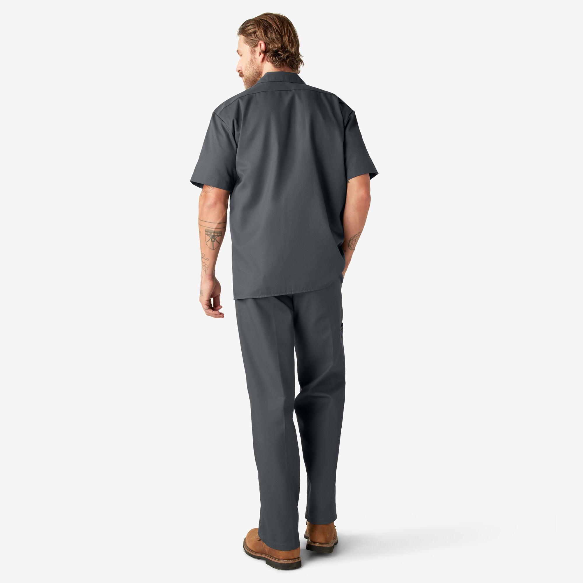 Short Sleeve Work Shirt, Charcoal Gray - Purpose-Built / Home of the Trades
