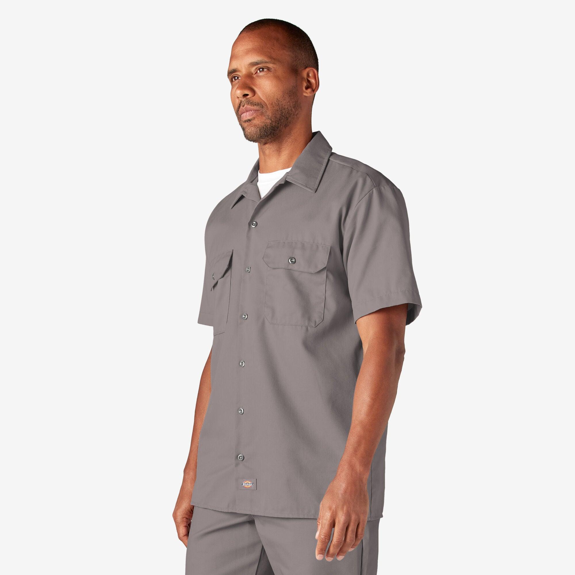 Short Sleeve Work Shirt, Silver - Purpose-Built / Home of the Trades