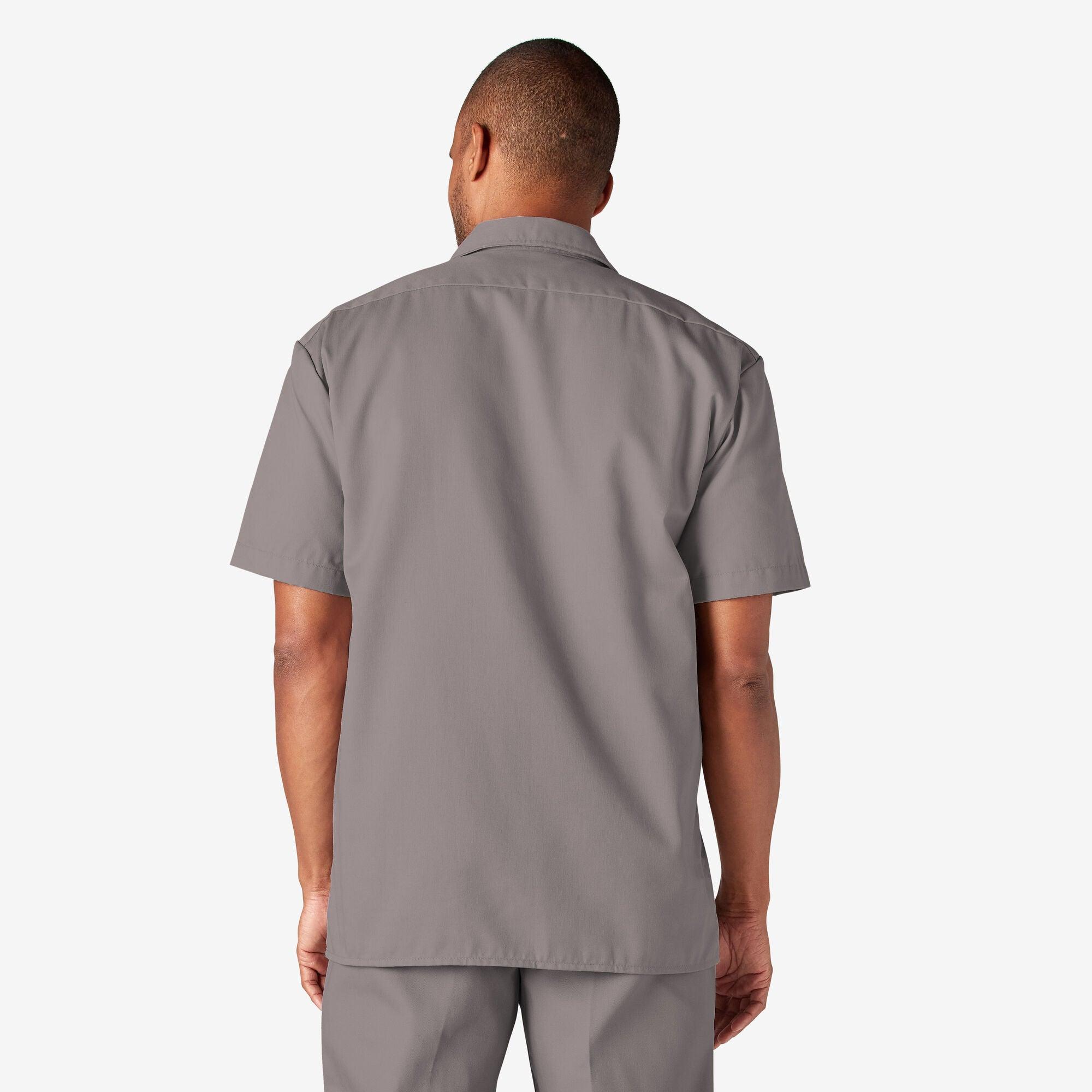 Short Sleeve Work Shirt, Silver - Purpose-Built / Home of the Trades