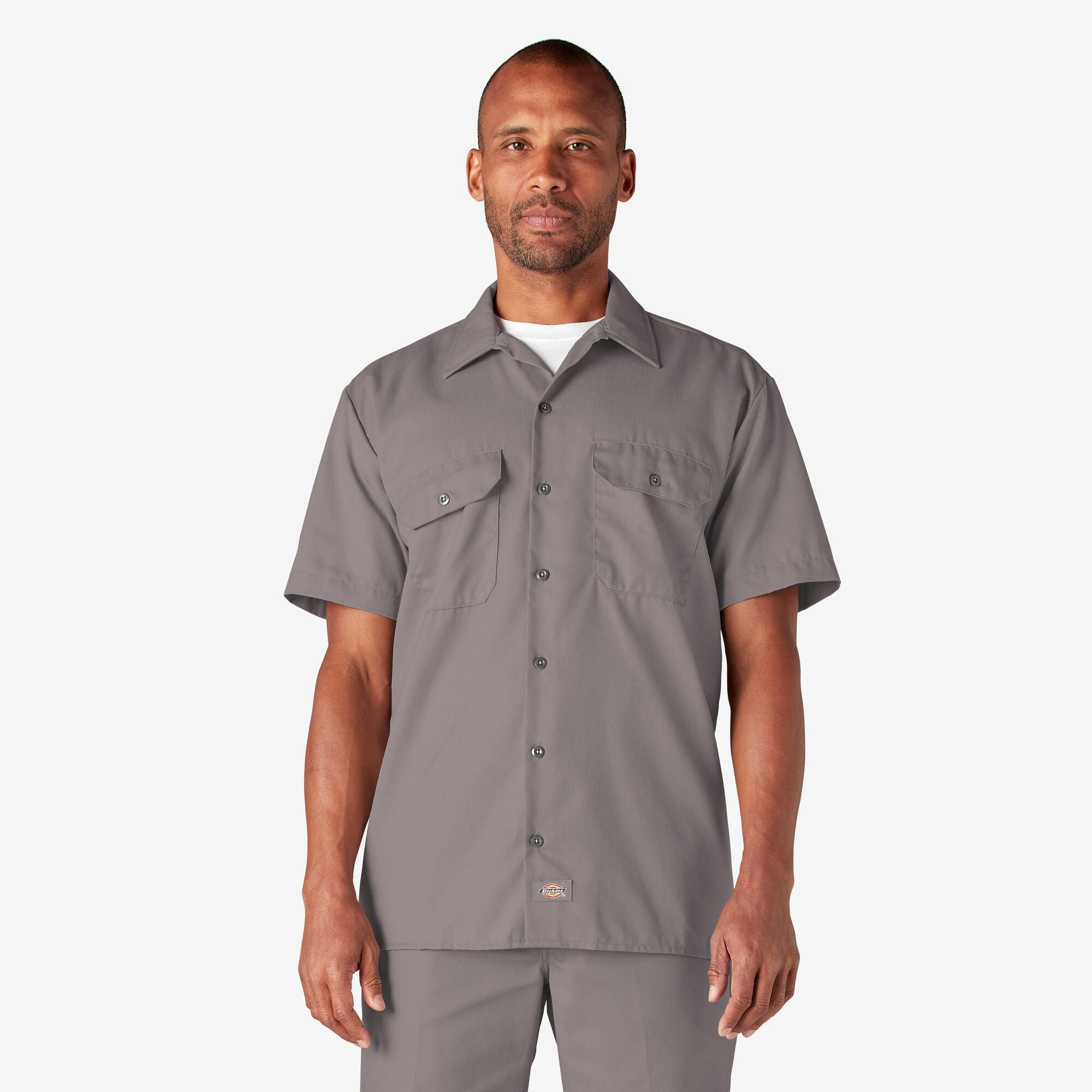 Short Sleeve Work Shirt, Silver - Purpose-Built / Home of the Trades