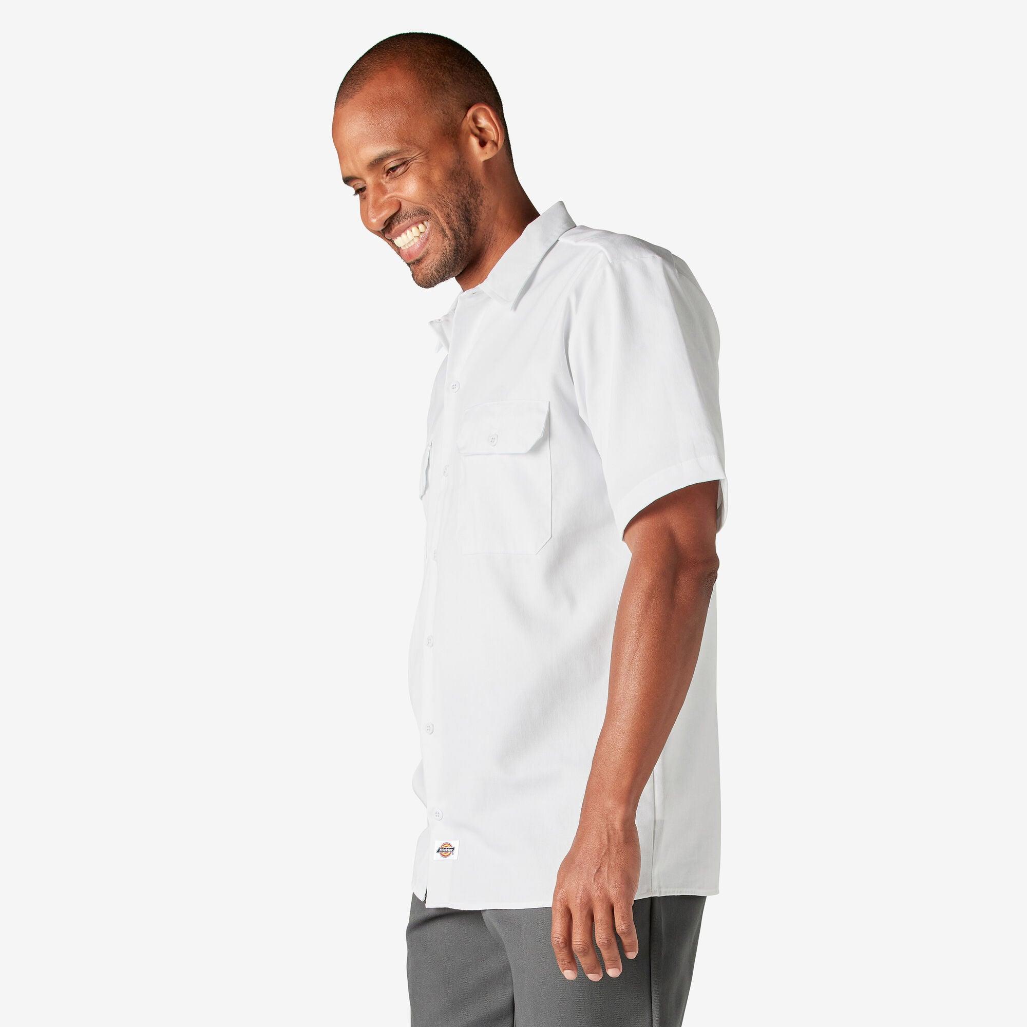 Short Sleeve Work Shirt, White - Purpose-Built / Home of the Trades