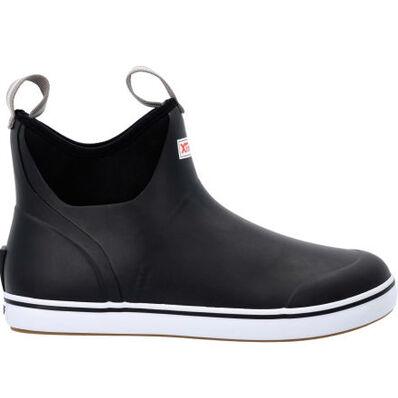 Men's 6" Ankle Deck Boot - Black - Purpose-Built / Home of the Trades