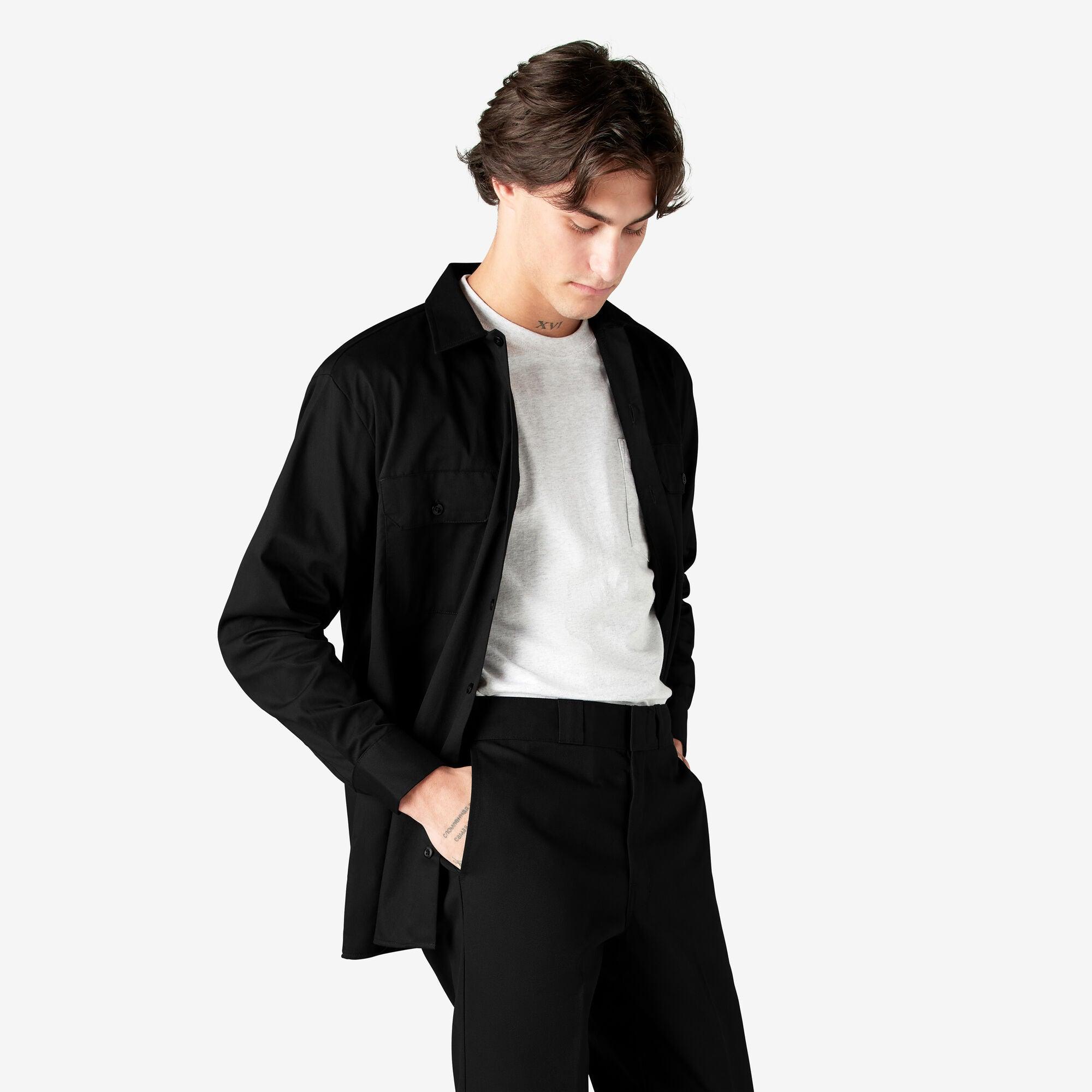 Long Sleeve Work Shirt, Black - Purpose-Built / Home of the Trades