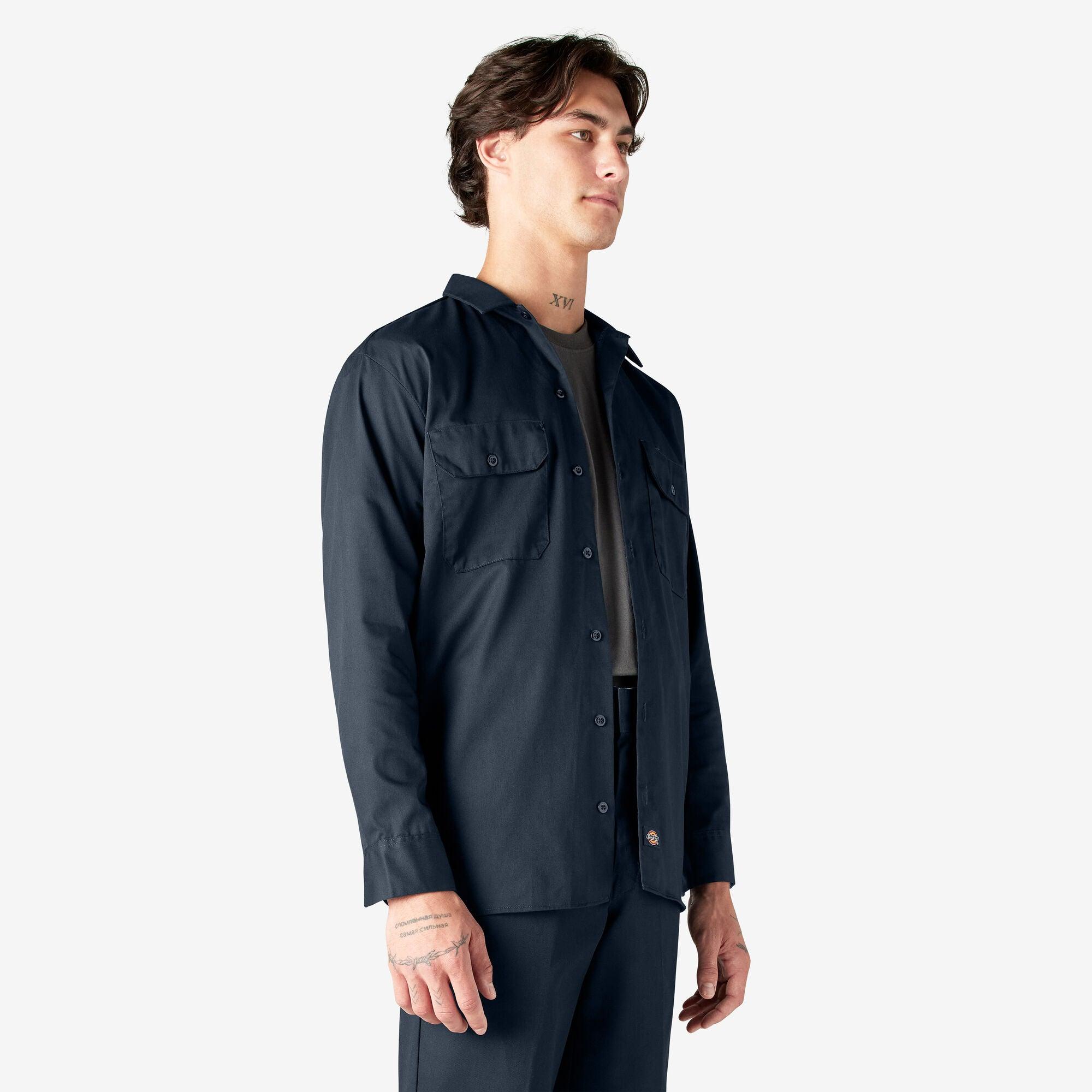Long Sleeve Work Shirt, Dark Navy - Purpose-Built / Home of the Trades