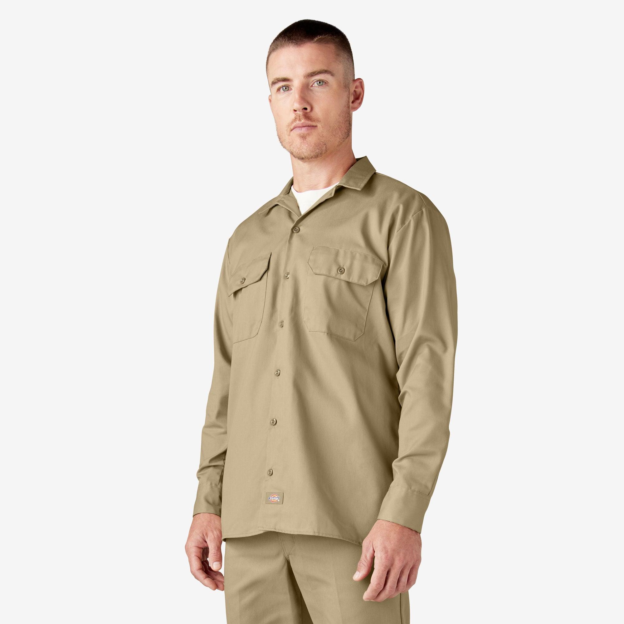 Long Sleeve Work Shirt, Khaki - Purpose-Built / Home of the Trades