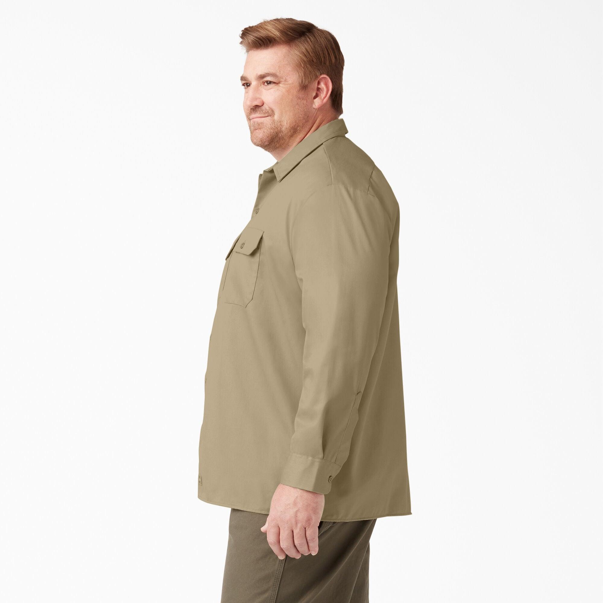 Long Sleeve Work Shirt, Khaki - Purpose-Built / Home of the Trades