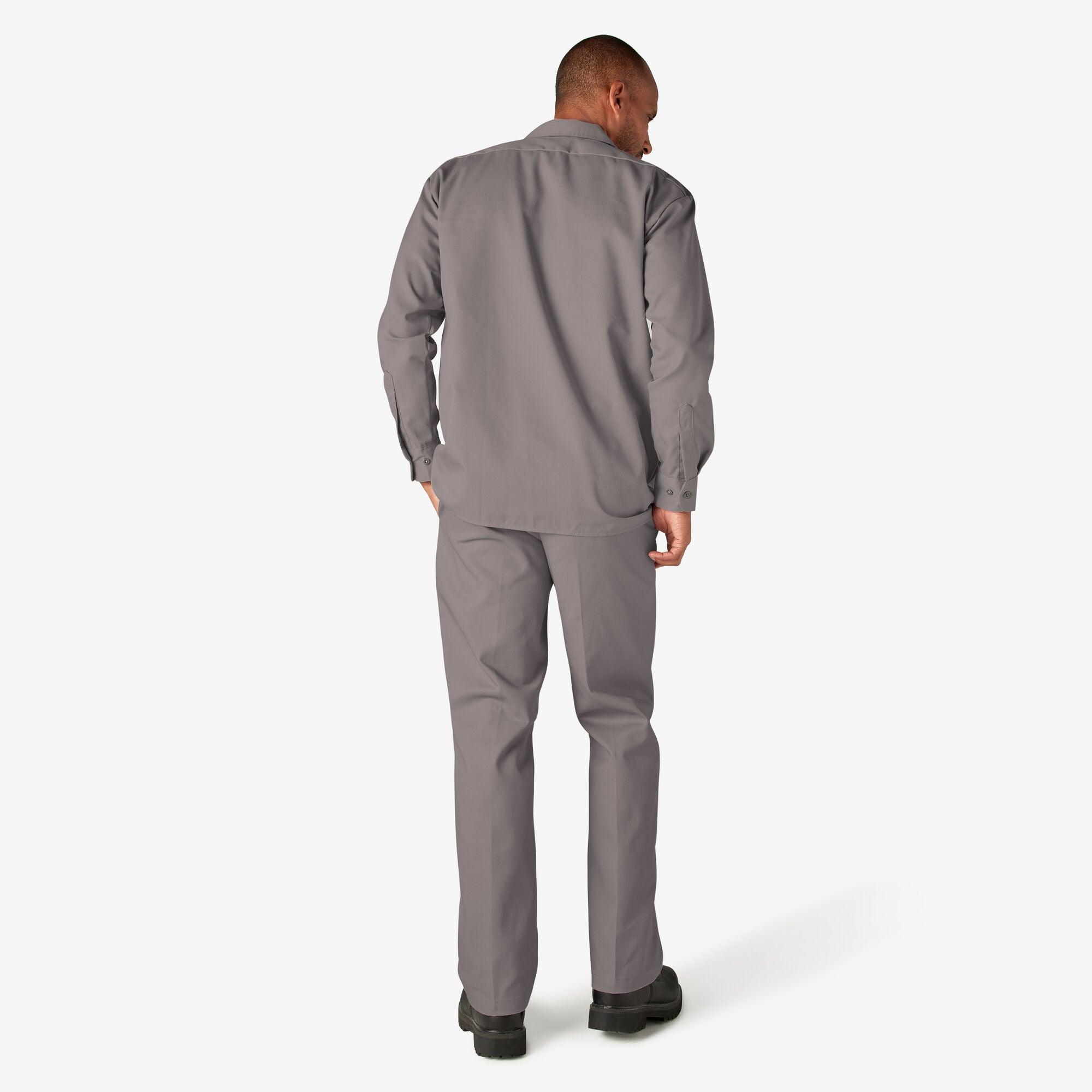 Long Sleeve Work Shirt, Silver - Purpose-Built / Home of the Trades