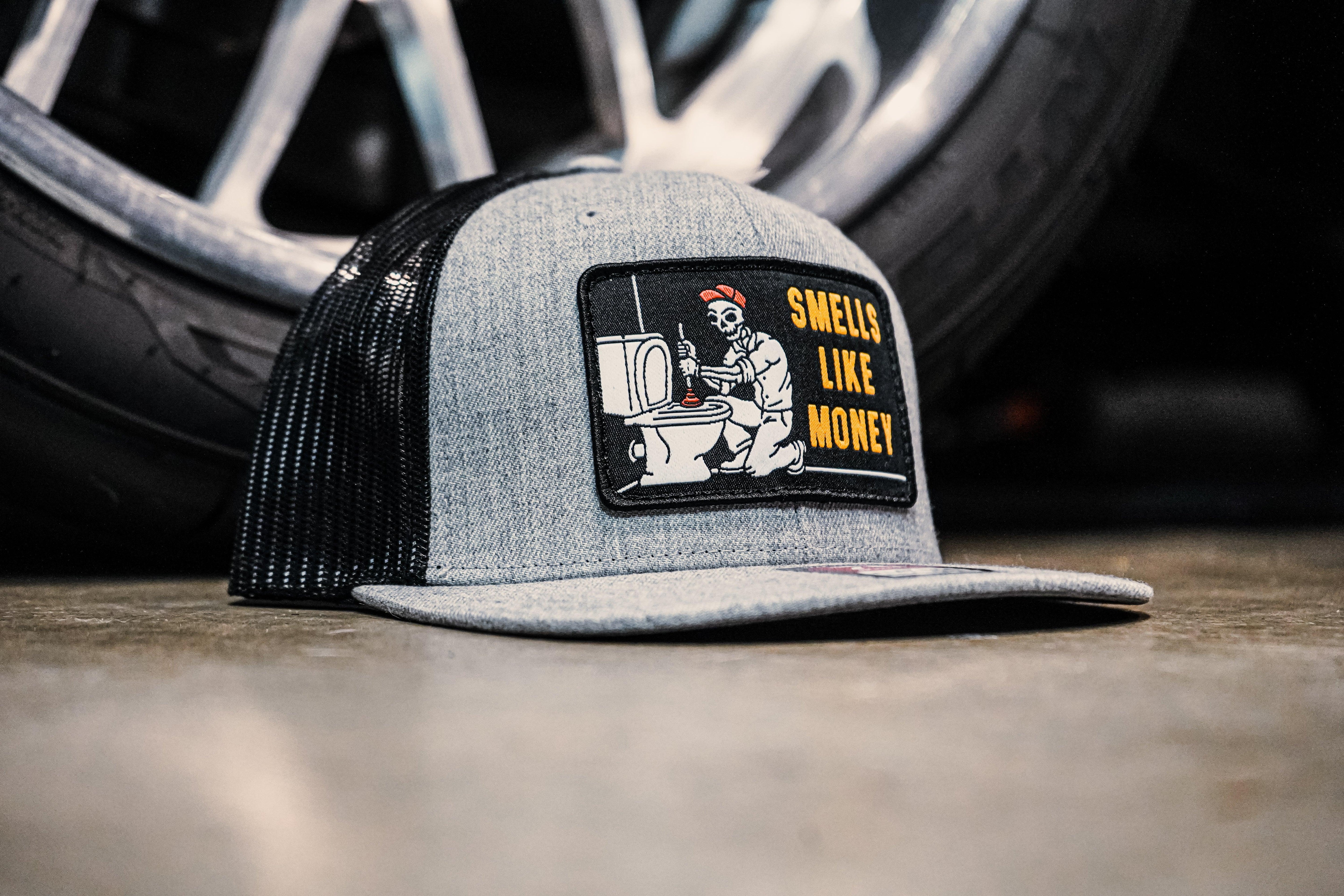 Smells Like Money Meshback, Grey / Black - Purpose-Built / Home of the Trades