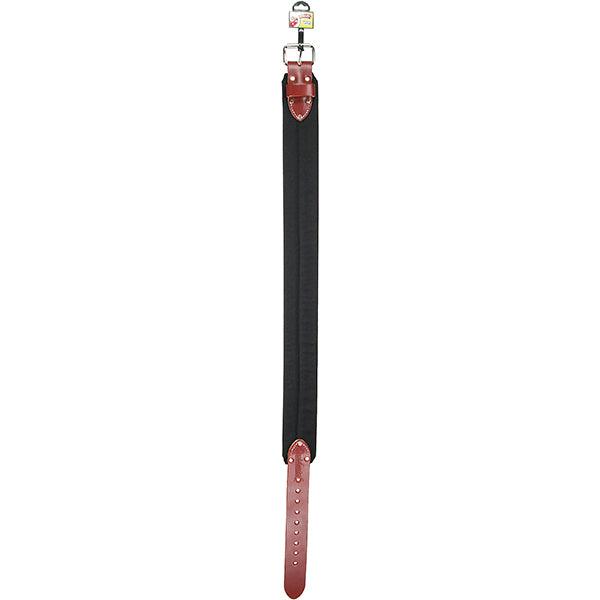 3" Leather and Nylon Work Belt - -