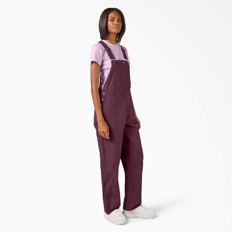 Women’s Relaxed Bib Overalls - Fig