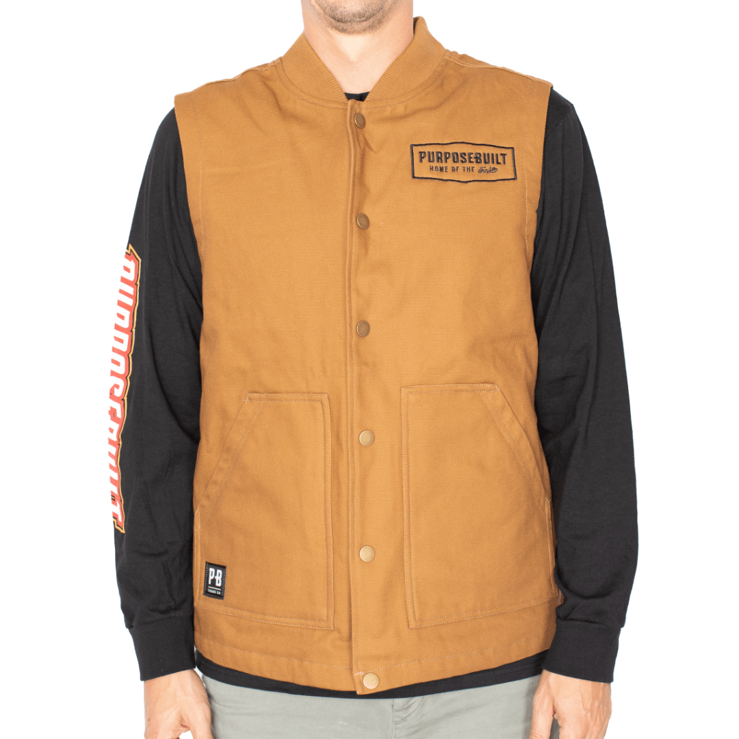 The Burton Vest - Saddle - Purpose-Built / Home of the Trades