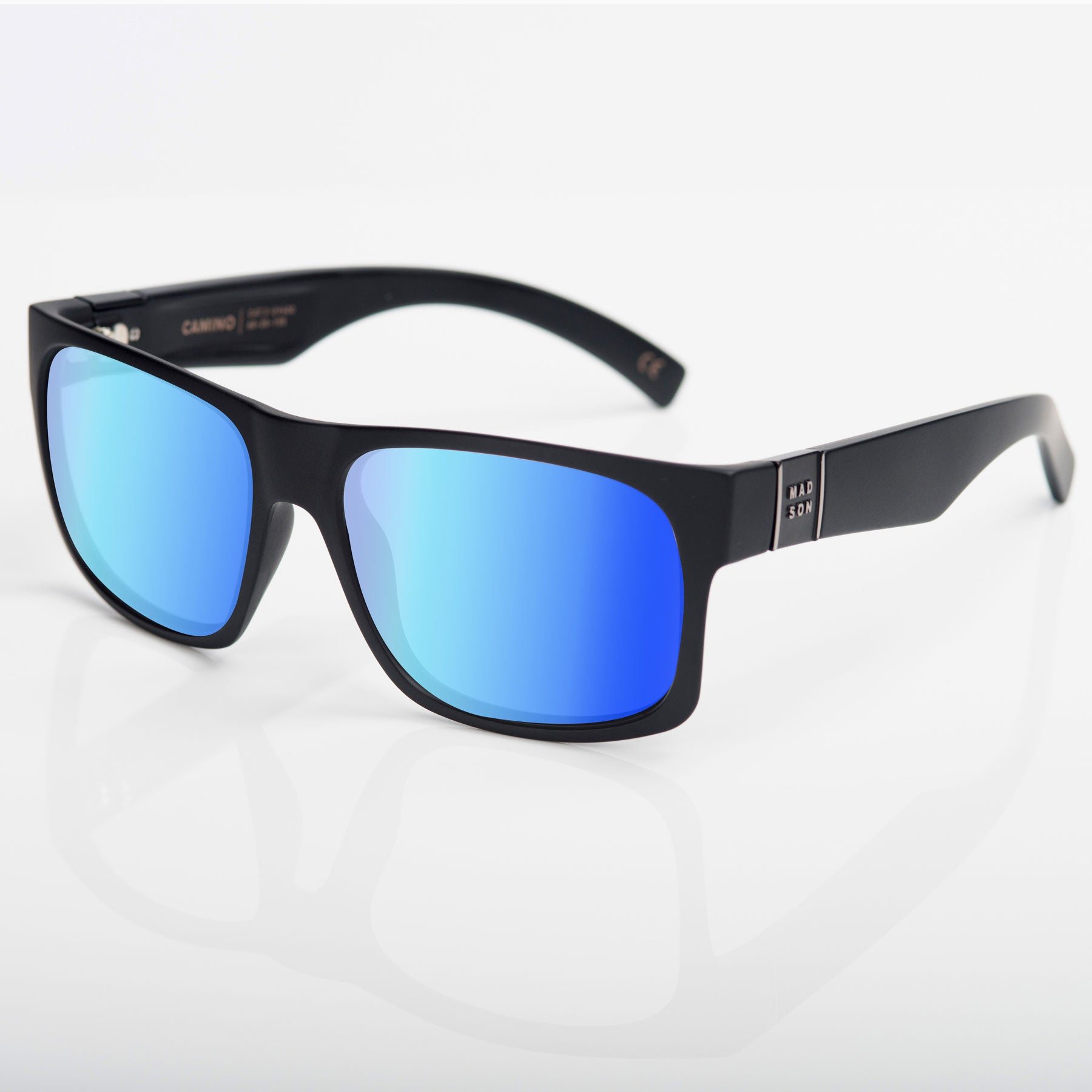 Camino - Black Matte / Blue Chrome