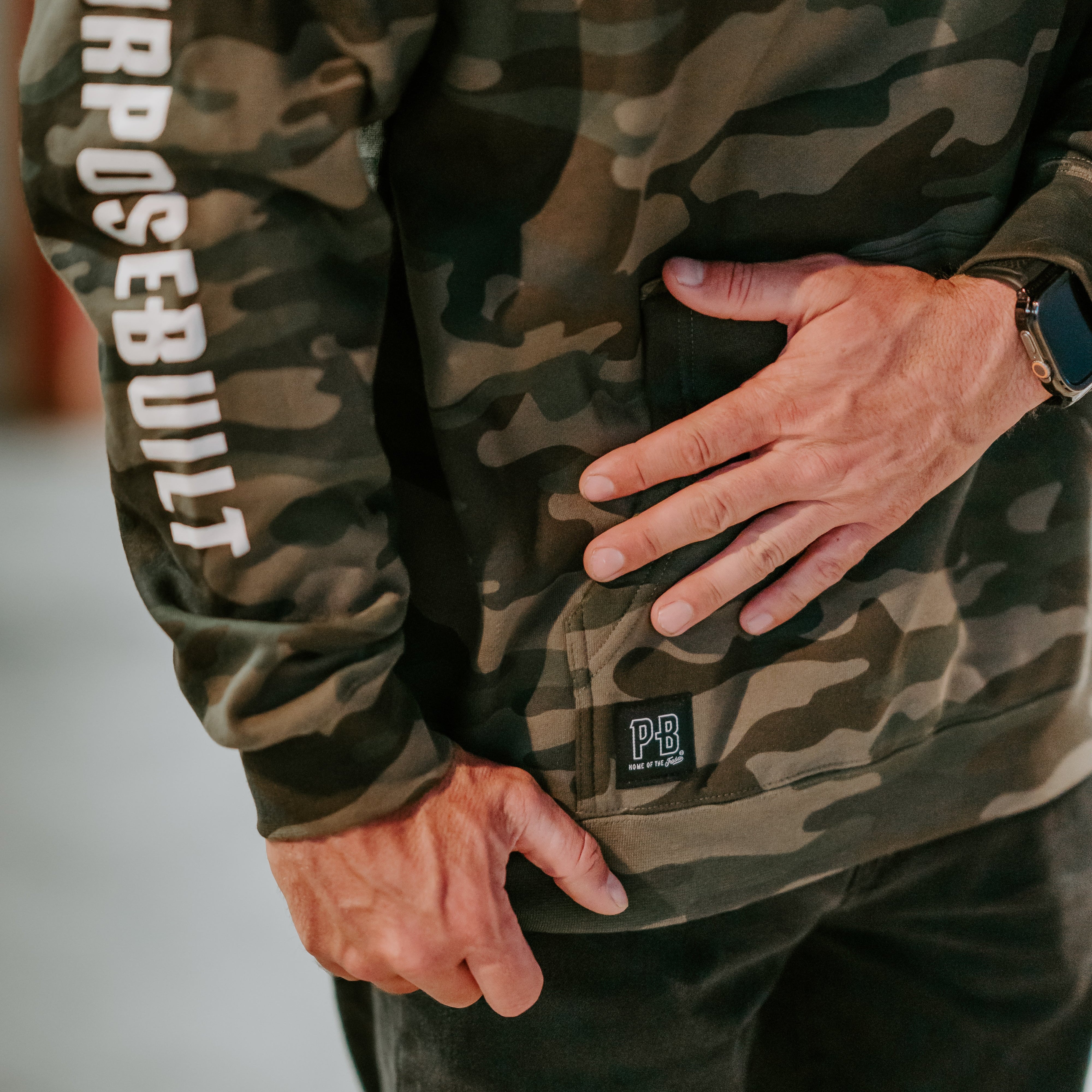 Purpose-Built Logo Hoodie - Camo