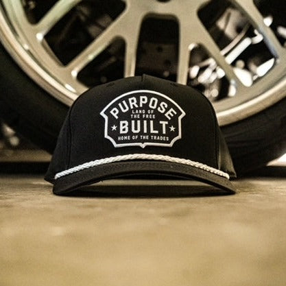 Cadillac Rope Hat, Black