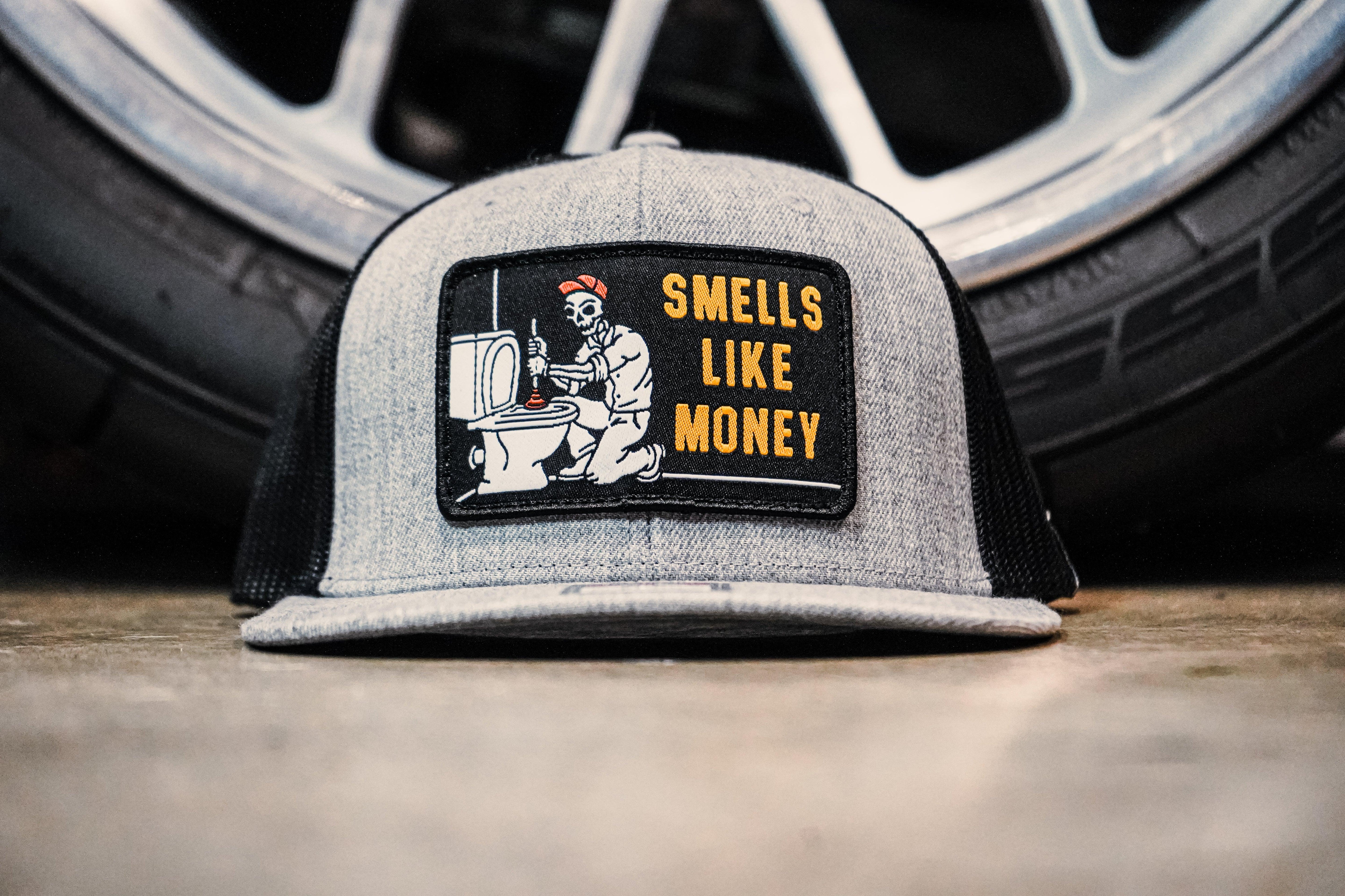 Smells Like Money Meshback, Grey / Black - Purpose-Built / Home of the Trades