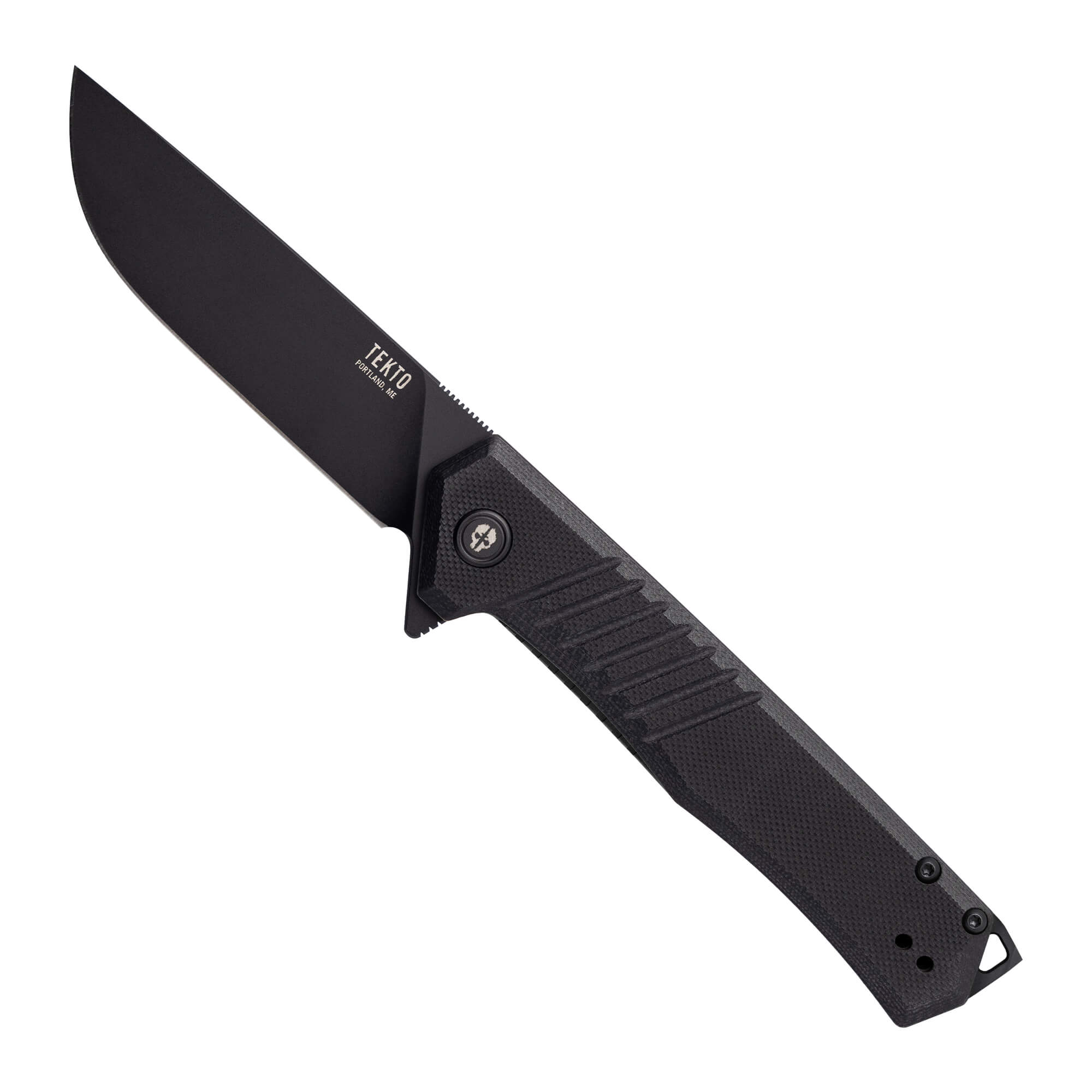 F1 Alpha Knife - Black G10 Handle w/ Black Accents
