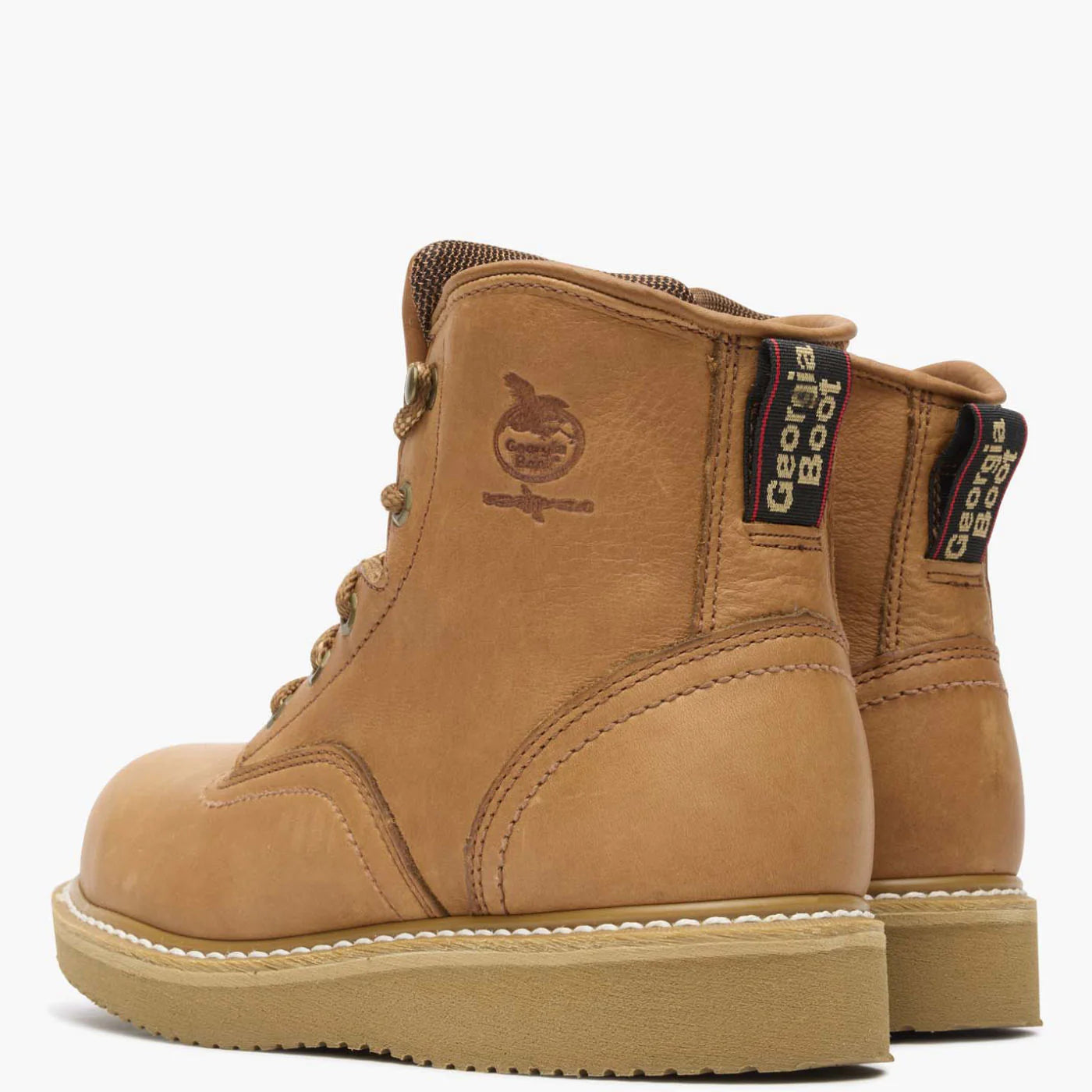 Georgia Boot 6" Steel Toe Wedge Sole Work Boot G6342