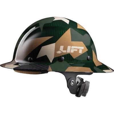 Dax Jungle Carbon Fiber Full Brim Hardhat - Purpose-Built / Home of the Trades