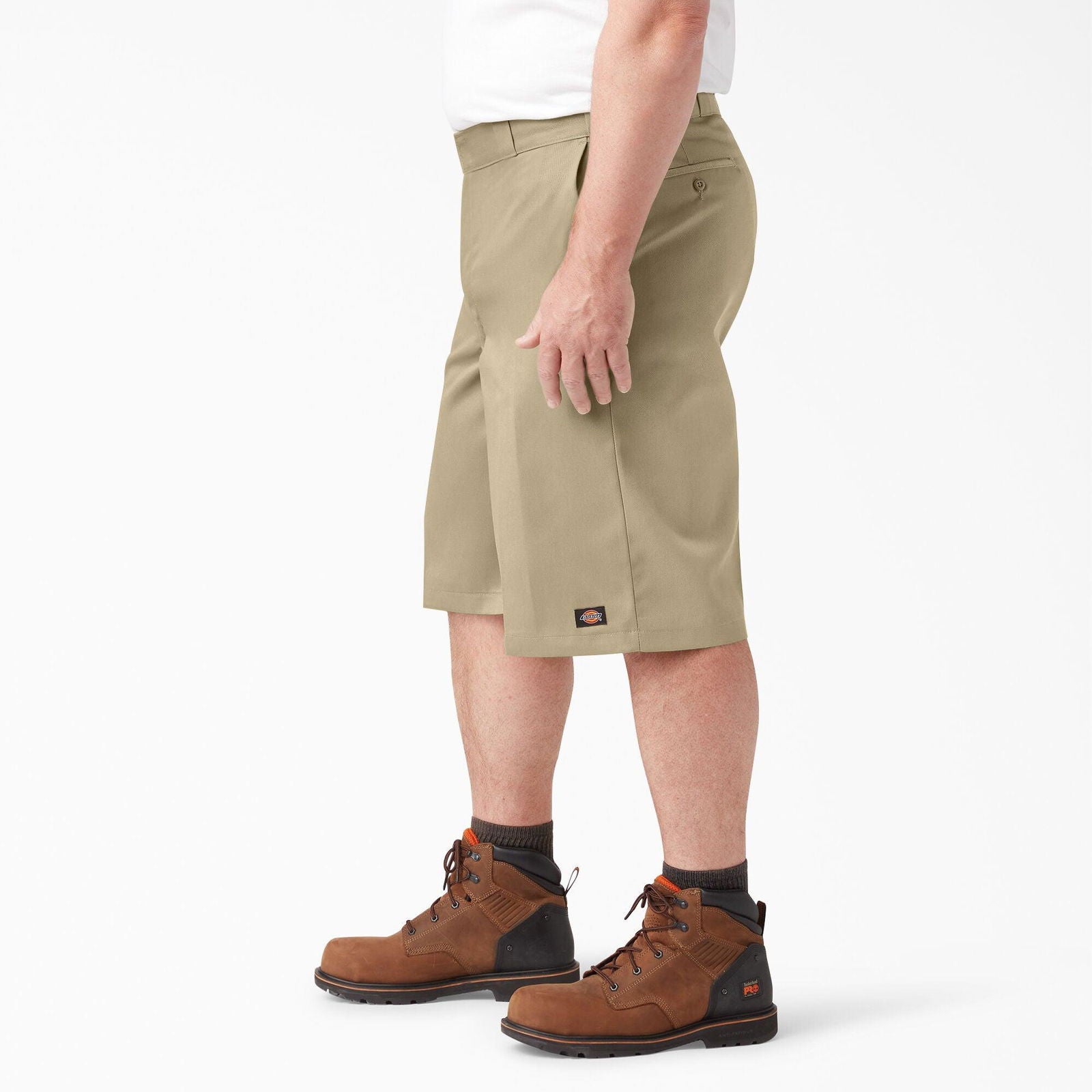 13" Loose Fit Multi-Use Pocket Work Shorts - Khaki - Purpose-Built / Home of the Trades - -