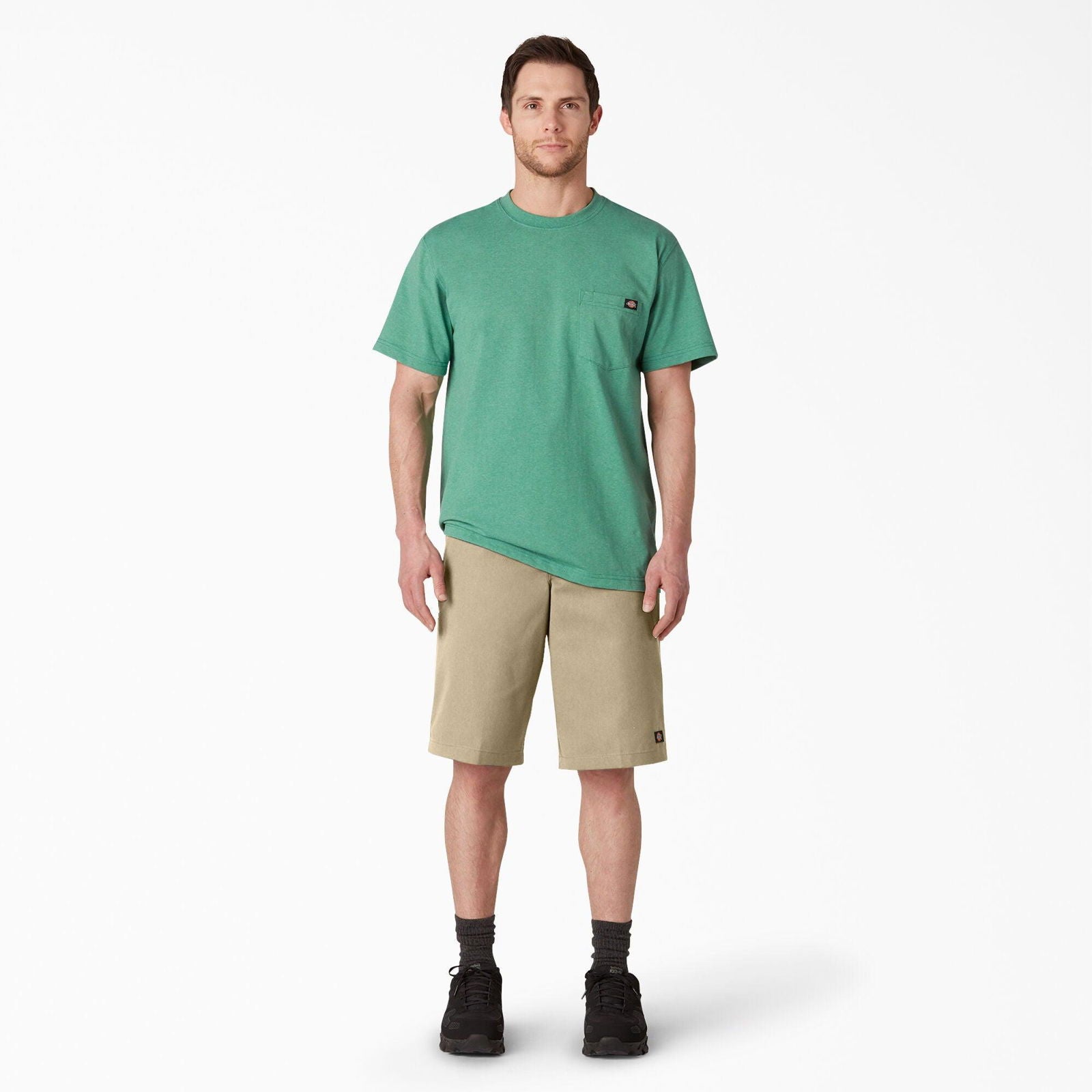13" Loose Fit Multi-Use Pocket Work Shorts - Khaki - Purpose-Built / Home of the Trades - -