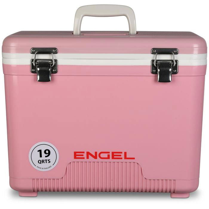 19 Quart Drybox / Cooler: Pink - Purpose-Built / Home of the Trades - -