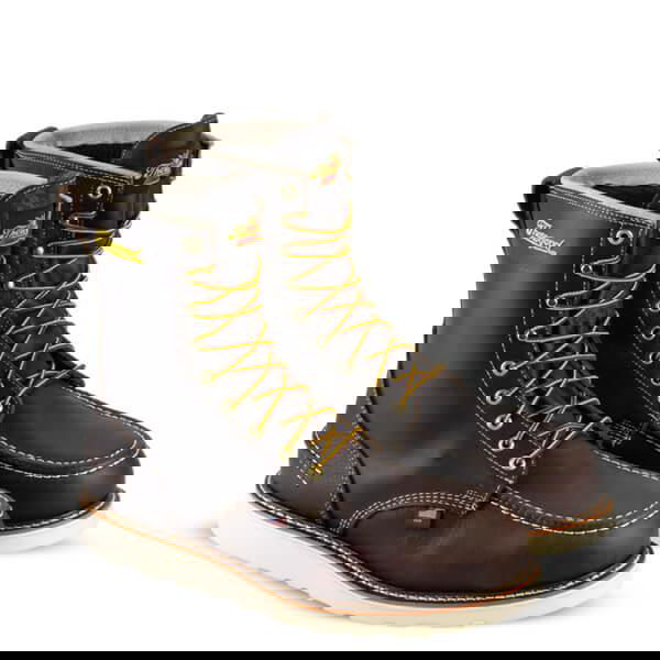 1957 Series – Waterproof – 8″ Briar Pitstop Moc Toe - MAXwear Wedge (Soft Toe) - Purpose-Built / Home of the Trades - -