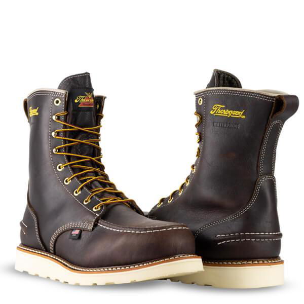 1957 Series – Waterproof – 8″ Briar Pitstop Moc Toe - MAXwear Wedge (Soft Toe) - Purpose-Built / Home of the Trades - -