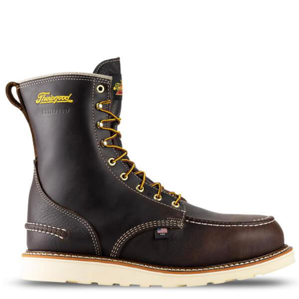 1957 Series – Waterproof – 8″ Briar Pitstop Moc Toe - MAXwear Wedge (Soft Toe) - Purpose-Built / Home of the Trades - -