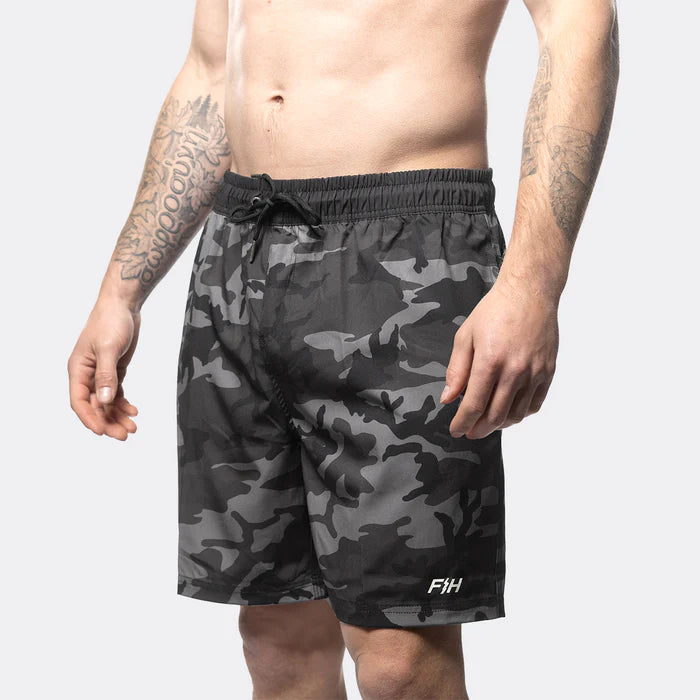 Jack Hybrid Short - Black/Camo