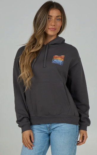 Women’s Posted Hoody- Charcoal