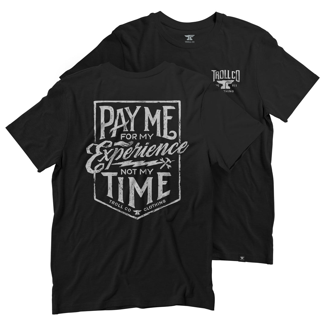 Men's Pay Me T-Shirt, Black