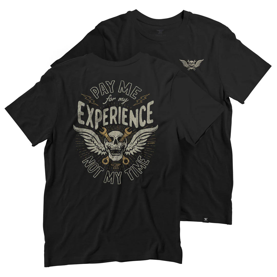 Experienced SS Tee- Black