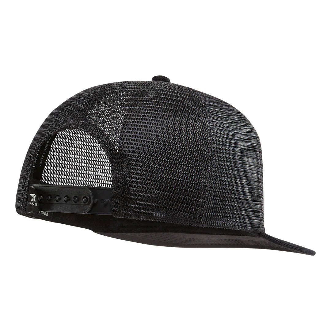 Barricade Anvil Flat Bill Snapback- Black