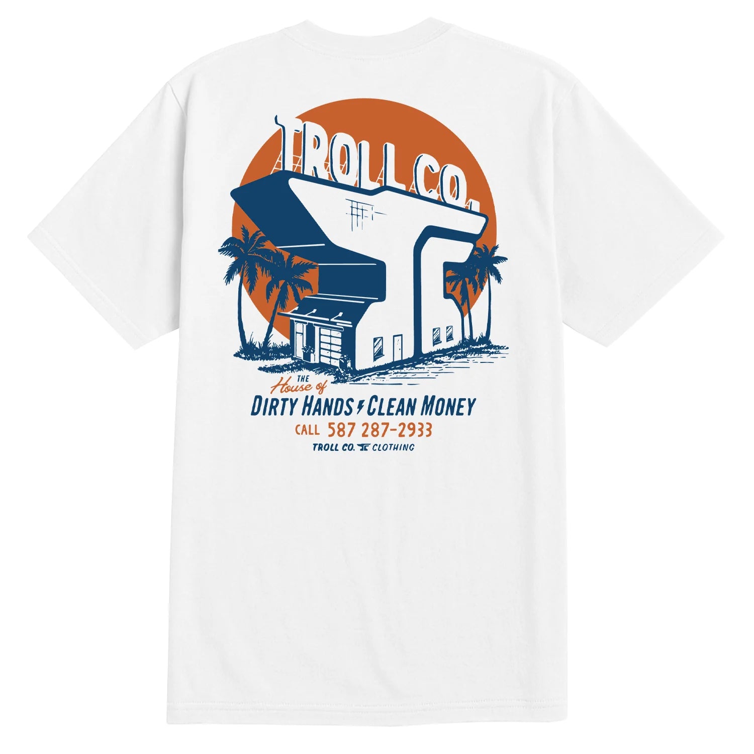 House of DHCM SS Tee- White