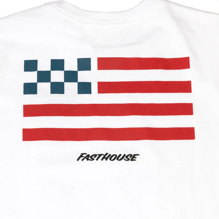 Youth Liberty SS Tee - White