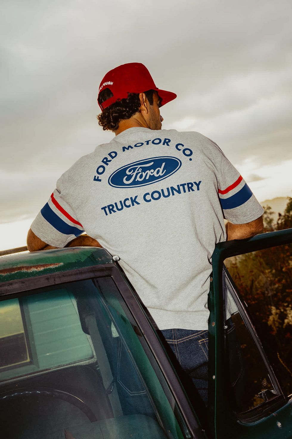 Ford Truck Country Jersey- Heather Grey