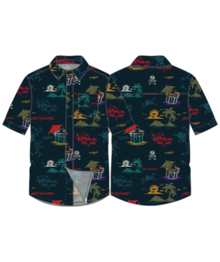 Hideout SS Button-Up - Indigo