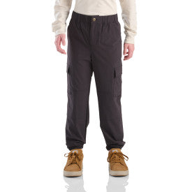 Youth Loose Rugged Flex Cargo Jogger - Caviar Black