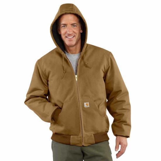 Duck Active Jacket - Quilted Flannel Lined - Carhartt Brown - Purpose-Built / Home of the Trades
