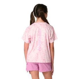 Youth Girls Force Sun Sun Defender Short-Sleeve T-Shirt - Lilac Snow
