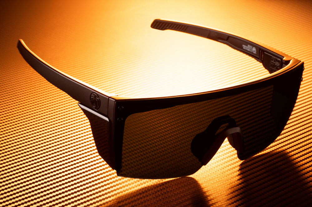 Performance Lazerface Matte Black - Ultra Black Polarized Lens