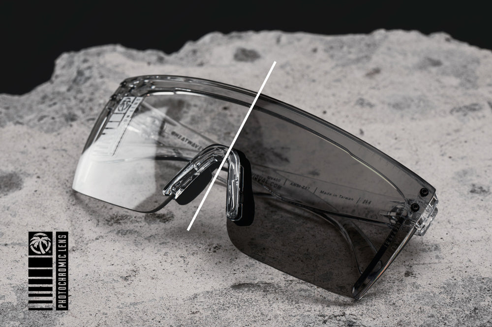 Lazer Face Z87 : Vapor Clear Frame Photochromic Lens